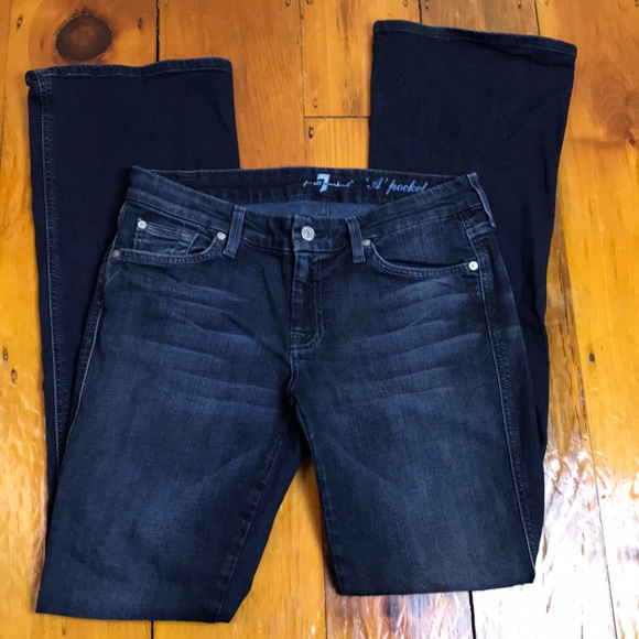 7 For All Mankind Denim - 7 for All Mankind “A-Pocket” Dark Wash Bootcut
